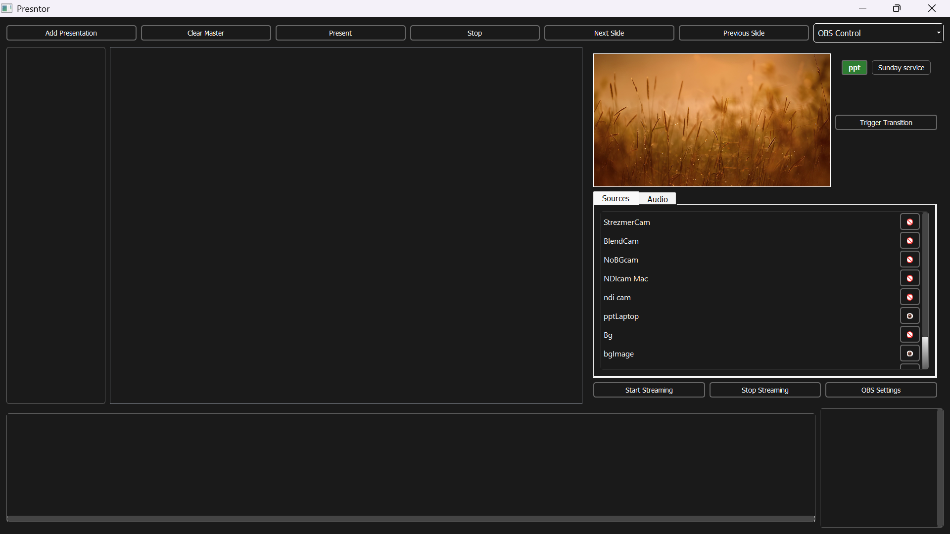 OBS Preview Mode